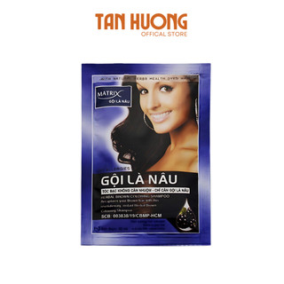 TÓC MỀM MƯỢT, ĐEN NHÁNH CÙNG  GÓI DẦU GỘI ĐEN TÓC MITRIX 25ml