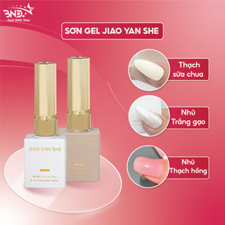 Sơn gel Jiao Yan She chính hãng 3 màu - Sơn móng tay gel thạch nhũ làm nail lên màu chuẩn (lẻ chai)
