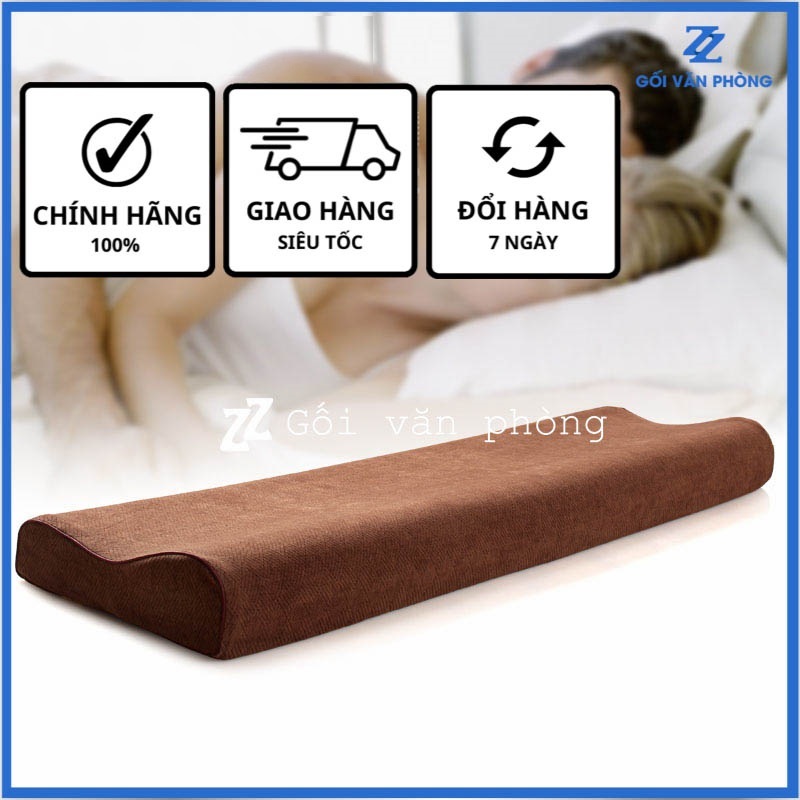 Gối ngủ đôi dài 1m2 làm quà cưới cho vợ chồng vỏ nhung ZURI PILLOW GDH-05