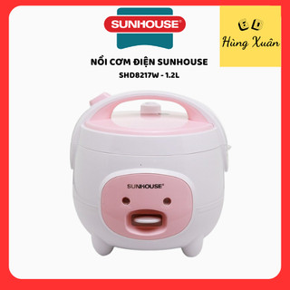  Nồi cơm điện SUNHOUSE SHD8217W 1.2L   SHD8607W 1.8L - bảo hành chính hãng 12 tháng 