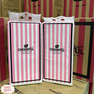 Thùng 4 Bịch Giấy Treo Tường Đa Năng CHEERFUL Hồng 1280 Tờ 4 Lớp, Hàng Nội Địa Trung Tặng Móc Treo  Mới Nhất 2024.