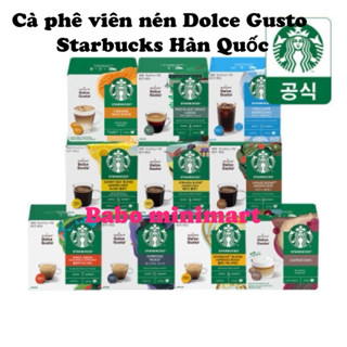 [SẴN] Cà phê viên nén Dolce Gusto Starbucks Hàn Quốc chính hãng