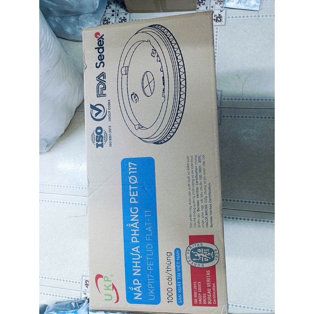SỈ THÙNG 1000 CÁI NẮP 117 ĐẬY LY 800, 900