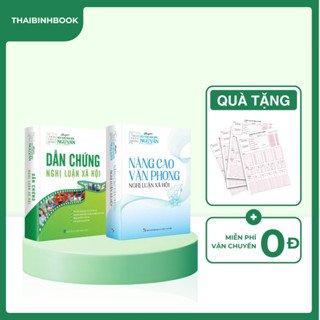 Combo 2 sách: Dẫn chứng & Nâng cao văn phong Nghị Luận Xã Hội (Cô Trần Thùy Dương)