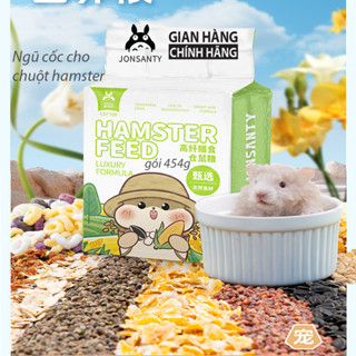 Thức ăn cho hamster hạt dinh dưỡng cao cấp hàng chính hãng JONSANTY tăng cường sức đề kháng 450gram
