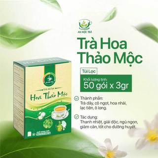 Trà Hoa Thảo Mộc - OCOP ĐÀ NẴNG 500gram giúp ngủ ngon thanh lọc cơ thể
