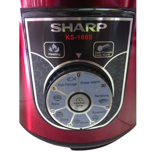 Nồi Áp Suất Điện Đa Năng Thái Lan Sharp KS-180S Dung Tích 6 Lít Lòng Nồi Inox 304