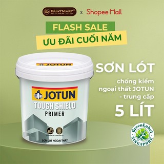 Sơn lót ngoại thất chống kiềm Jotun Tough Shield Primer lon 5 lít bám dính cao