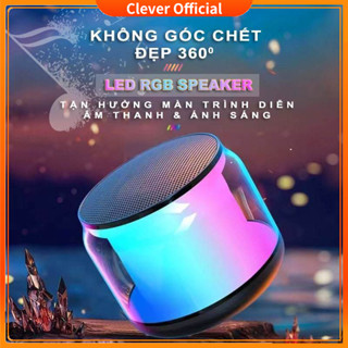 Loa Bluetooth Mini Không Dây S300 Cầm Tay Dòng Loa Mini Pin Trâu, Có hỗ trợ Thẻ Nhớ, Đèn Led Rgb