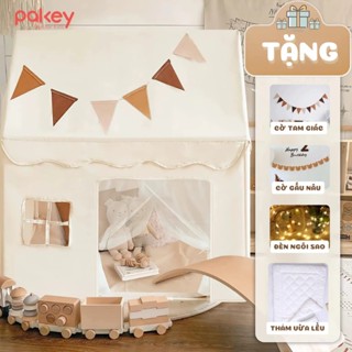 [TẶNG] Combo 4 Quà Tặng Trang Trí Lều Cho Bé, Tăng Đèn + Dây Cờ Tam Giác + Dây Cờ Gấu + Thảm Lót Êm Ái Cho Bé