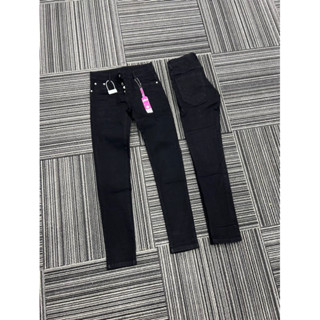 Quần jean đen DSQ2 dập nhăn mác Hồng, from đẹp (ẢNH THẬT)