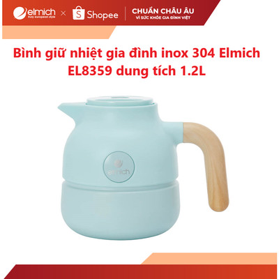 Bình giữ nhiệt gia đình inox 304 Elmich EL8359 dung tích 1.2L