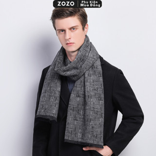 Khăn len nam nữ choàng cổ giữ ấm mùa đông ZOZO khăn len unisex quàng cổ giữ nhiệt dày dặn trơn basic phụ kiện thời trang