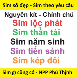 Sim năm sinh vietnamobile 1970 đến 2024. (Bảng 155N.1)