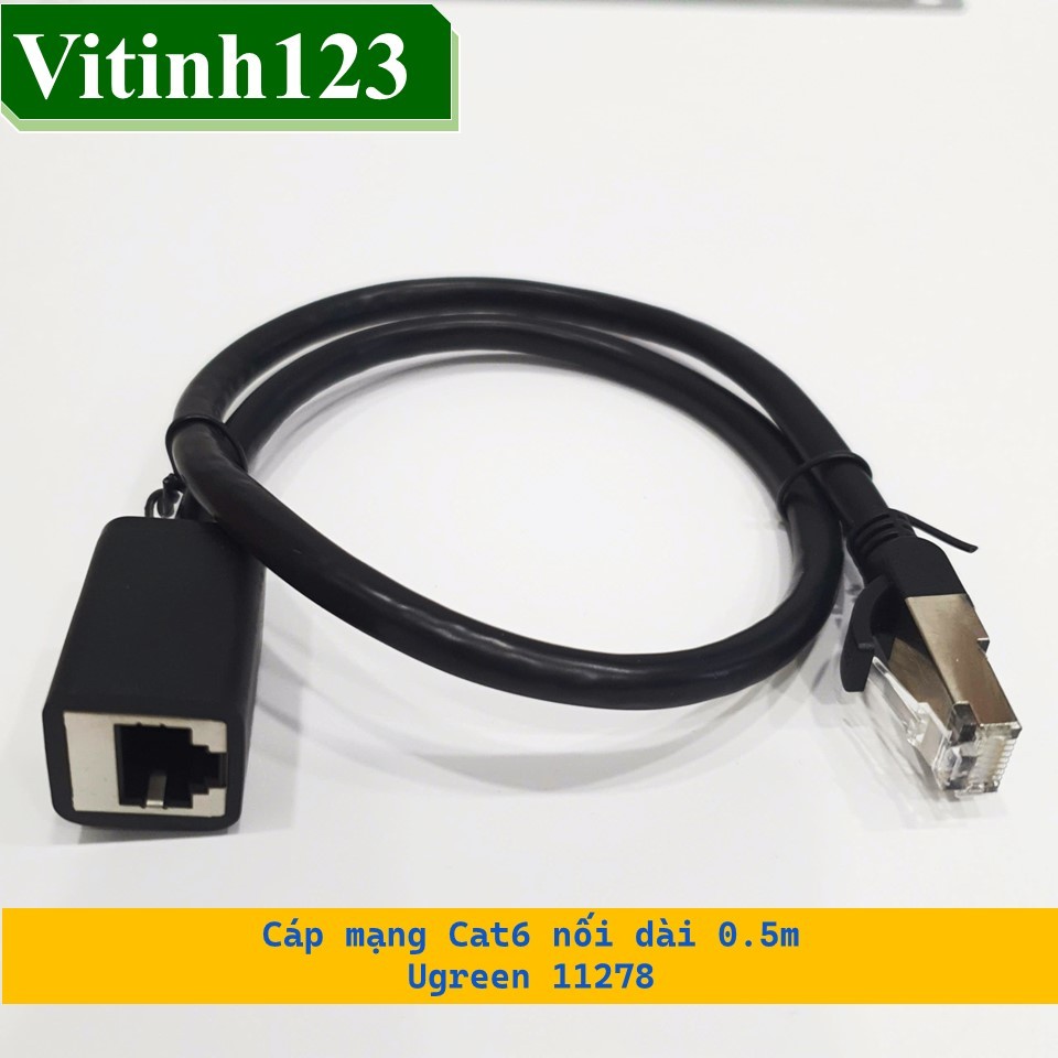 Cáp Mạng Cat6 Ugreen 11278 550 MHz 0.5m