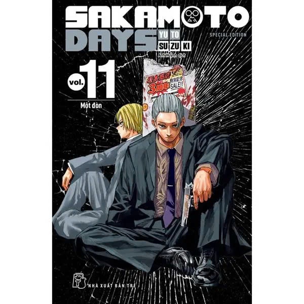 Truyện - Sakamoto Days - Tập 11 (Bản Đặc Biệt) - MG truyện tranh chuyên NXB Kim Đồng, Trẻ, IPm