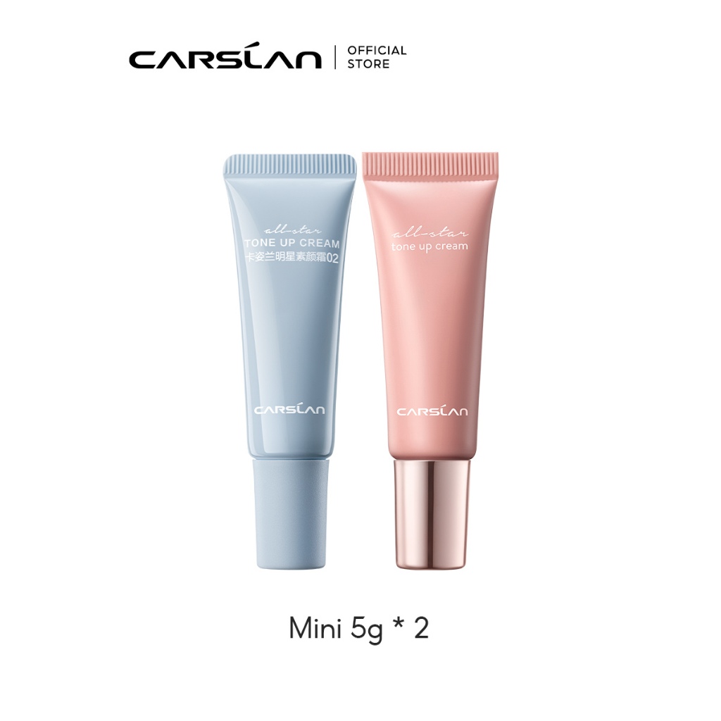 Kem Nâng Tông Da Carslan Kem Lười Makeup Dưỡng Ẩm Che Khuyết Điểm 10g