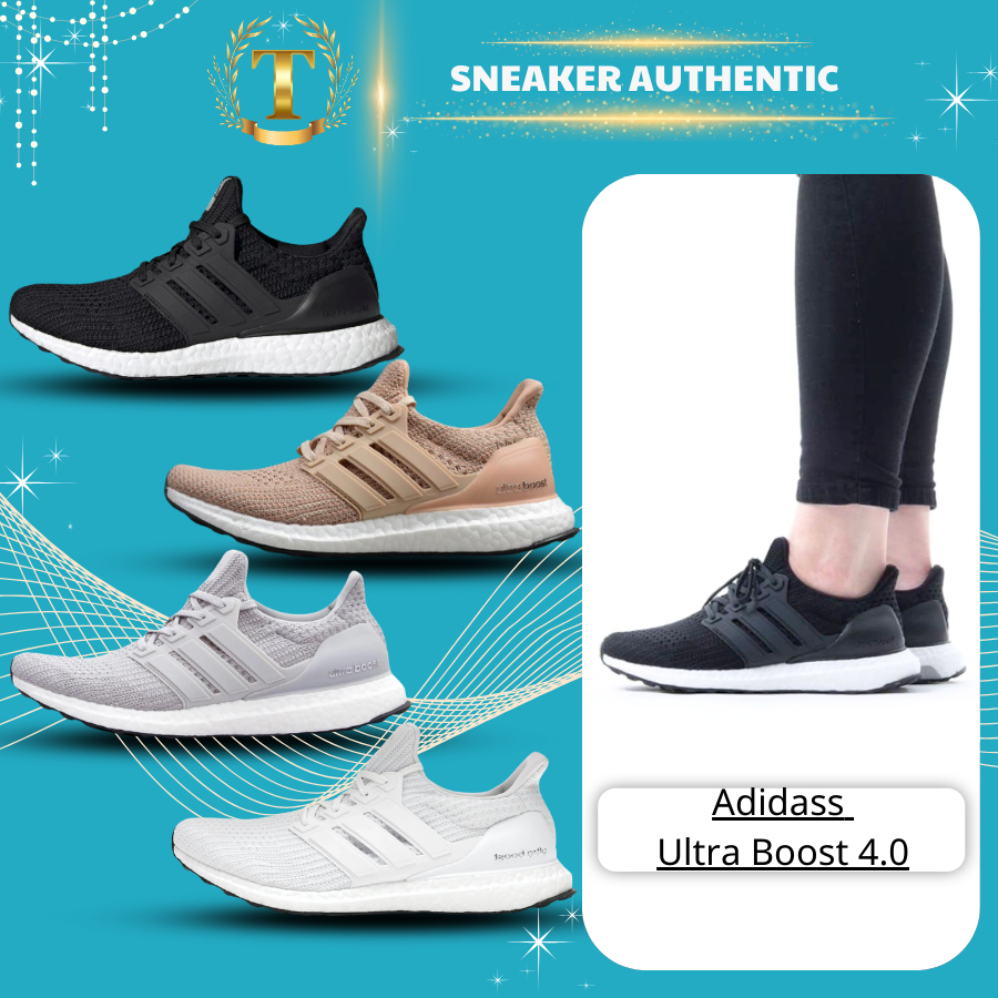 Giày Adidas Ultra Boost 4.0 ' Đủ Màu ' Siêu Êm Nhẹ Thời Trang Nam Nữ