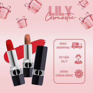  Son Thỏi Dior 999 888 777 772 720 520 Chính Hãng Bảng Màu Velvet Son Nhung  Mịn Lì  Sang Trọng Lilystore 