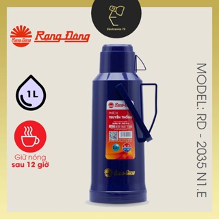 [2 Lít] Phích nước giữ nhiệt 2.0L Rạng Đông - 2035 N1.E