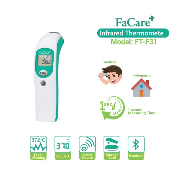 Nhiệt Kế Hồng Ngoại FaCare FT-F31