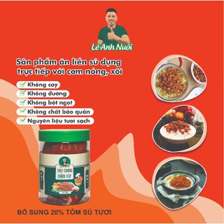 Thịt chưng mắm tép 500g ( có thêm 20% tôm sú) sản xuất thủ công