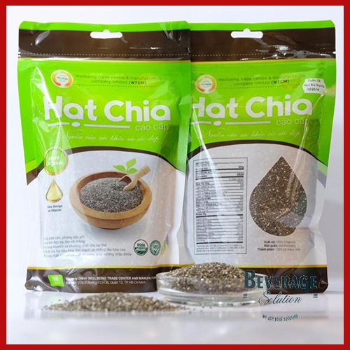 HẠT CHIA ĐEN WELLBEING TÚI 500GR