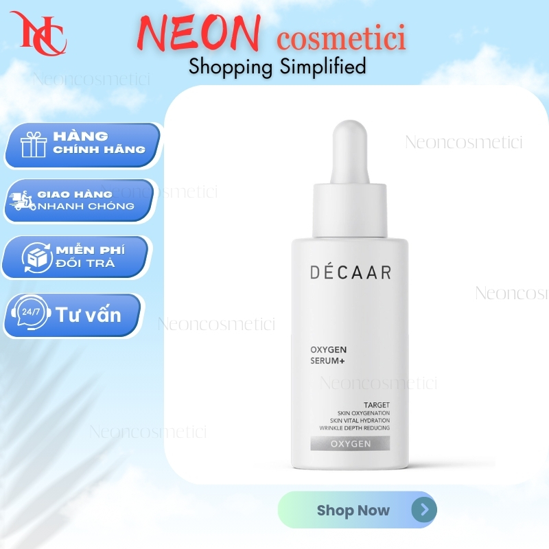 [Công ty] Tinh chất dưỡng da Décaar Oxygen Serum 50ml