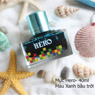 Mực bút máy Hero 40ml: 1 lọ. - Văn phòng phẩm Bảo Quân
