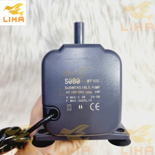 Máy Bơm Nước Hồ Cá Sobo WP-4550 (50W-3600L/H-3M) - Máy Bơm Chìm Bể Cá