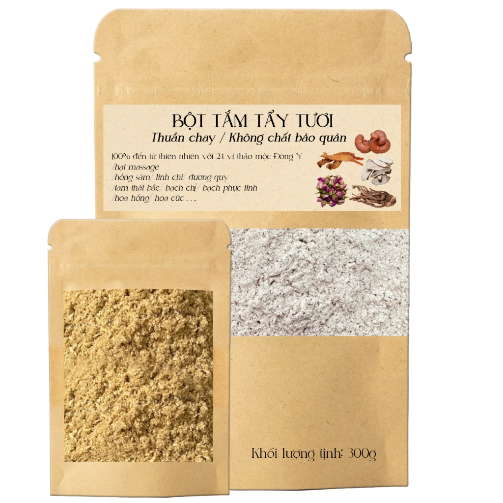 Bột Tẩy tươi Trắng da Thảo mộc