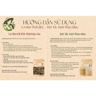 Bột Tẩy tươi Trắng da Thảo mộc