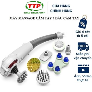 Máy matxa cầm tay, máy đấm lưng cầm tay 7 đầu hồng ngoại King Massager