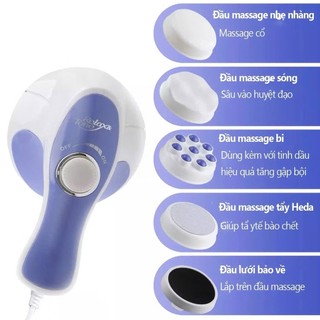 Máy massage đánh tan mỡ bụng Relax Tone 5 đầu