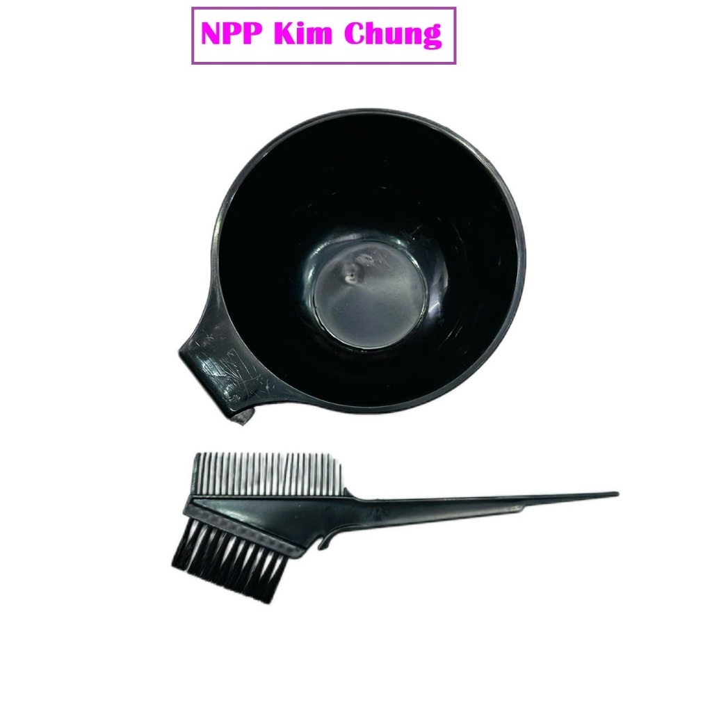 Combo lược nhuộm, chén nhuộm tóc (Dụng cụ hỗ trợ uốn, Duỗi, Nhuộm)