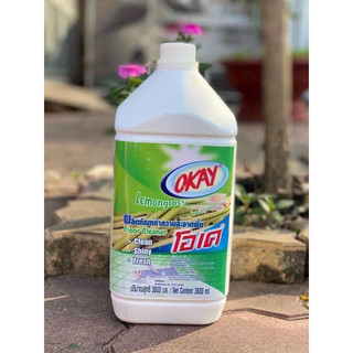 Lau sàn Okay can 3,8lít Thái Lan lau tất cả các loại về mặt và sàn nhà