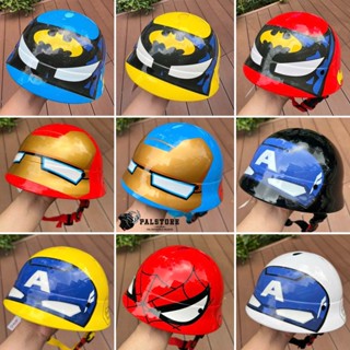 Mũ bảo hiểm Vành Tròn cho bé Marvel - Nón bảo hiểm cho bé từ 3-9 tuổi có tem kiểm định đạt chuẩn