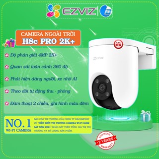  Camera wifi ngoài trời Ezviz H8c PRO 3MP 4MP 5MP 2K 2K+ 3K xoay 360 đàm thoại màu đêm 