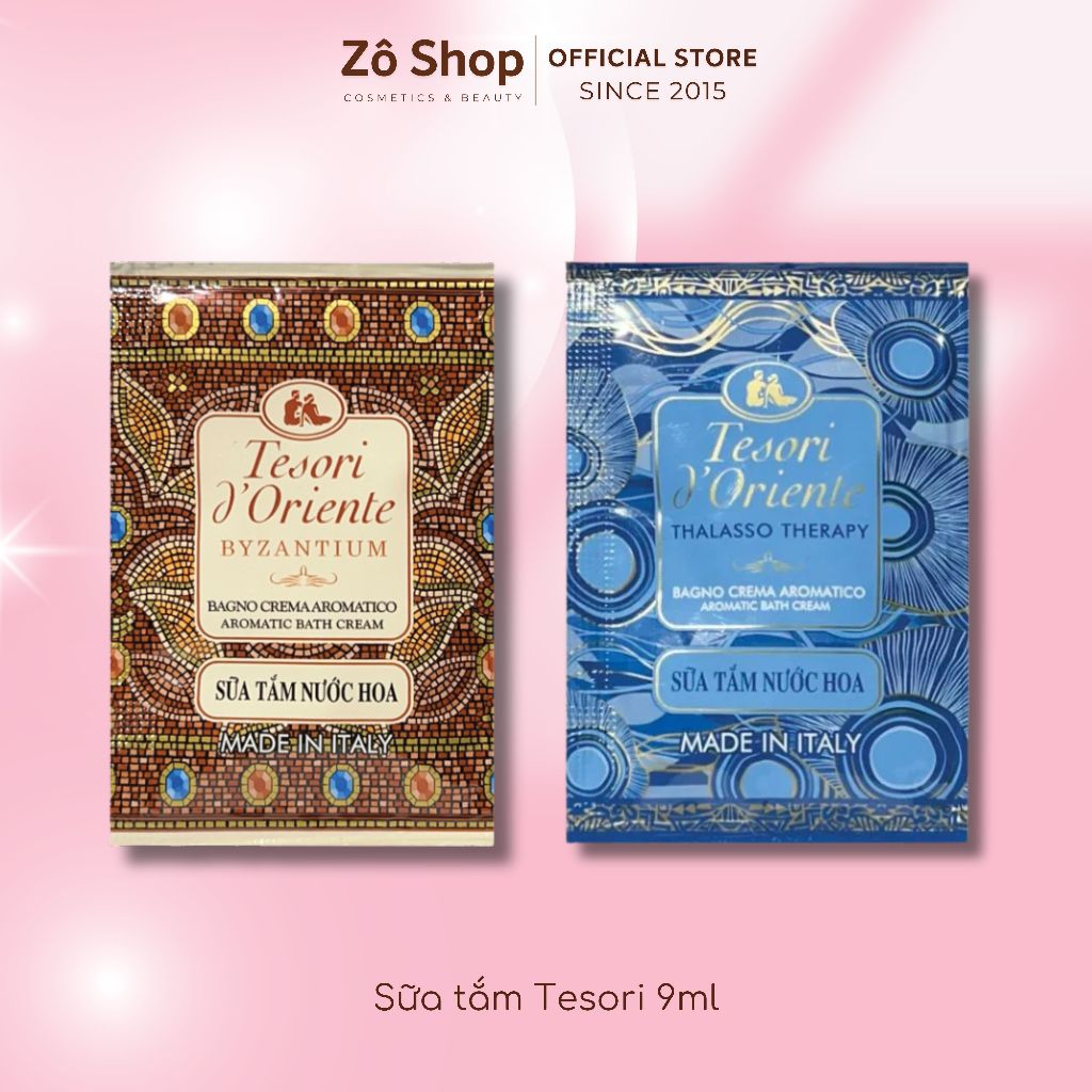[Gift] Sữa tắm Tesori sample random mùi 9ml