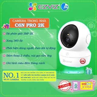 Camera wifi Ezviz C6N H6C PRO chính hãng, đàm thoại, xoay 360 độ, theo dõi chuyển động