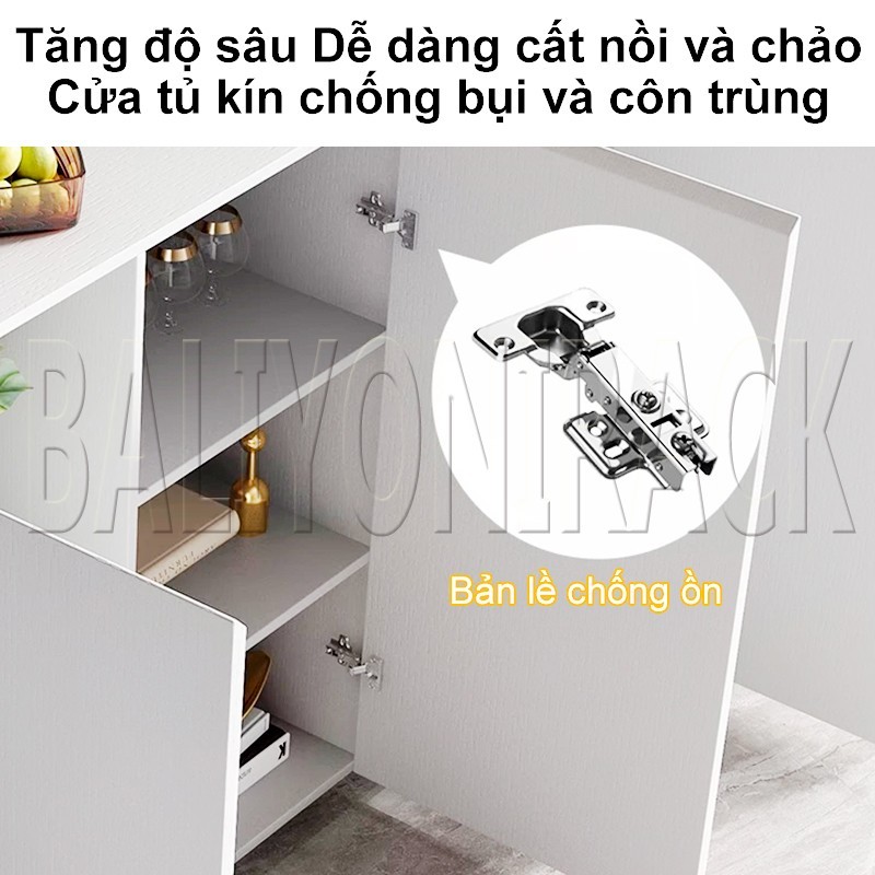 Bali Tủ Búp Phê Nổi Tiếng Trên Internet Tủ Đựng Đồ Đa Năng Gỗ MDF Chống Thấm Cao Cấp Dung Lượng Lớn Thiết Kế Sang Trọng | BigBuy360 - bigbuy360.vn