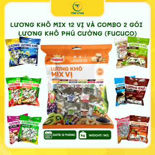 Combo 2 Túi Lương Khô Mini Hạt Dinh Dưỡng Fucuco Ngon, Tiện Lợi (Mỗi Túi 400g Khoảng 26 Viên Nhỏ)