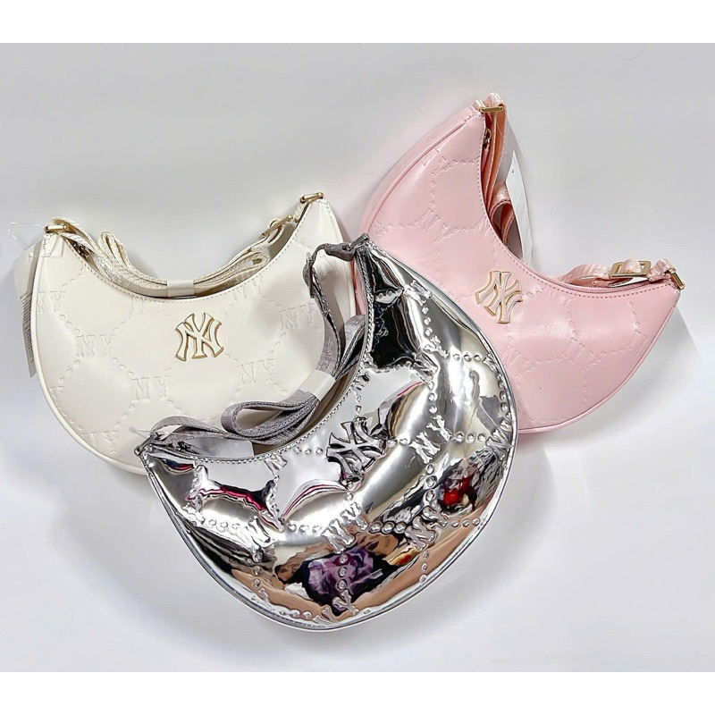 TÚI ĐEO VAI - ĐEO CHÉO MLB HÌNH BÁN NGUYỆT CHÍNH HÃNG