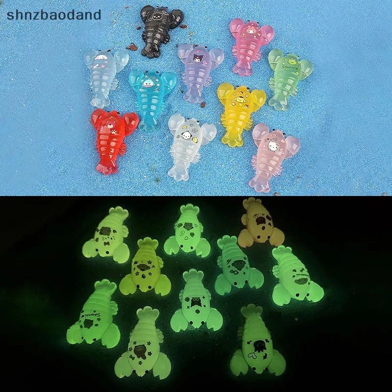 Combo túi mù mô hình tôm hùm phát sáng nhiều size 2.5cm 3.5cm 4,5m 5.5cm