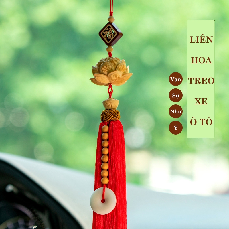 Khánh Liên Hoa Treo Xe Hơi, Bát Liên Hoa Bồ Đề Mang Lại Bình An
