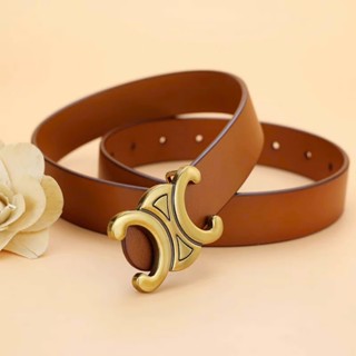 Thắt Lưng Chữ X Bản Nhỏ Mặt Khóa Mạ Vàng Siêu Đẹp M606