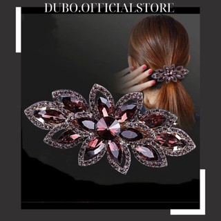 Kẹp tóc cho trung niên 8cm đính đá thời trang cao cấp