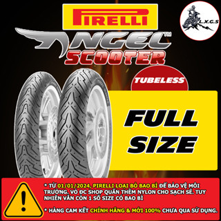 Vỏ lốp xe Pirelli Angel Scooter cho Honda SH, ADV, NVX, PCX, Vario 150, Airblade 150... vỏ ko ruột - giá 1 cái