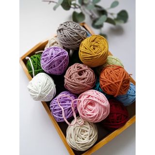 500g-Dây dệt làm Macrame, sợi đan móc mũ nón, túi xách.