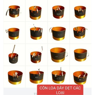 COIL( CÔN) LOA DÂY DẸT _ 2 LỚP HÀNG XỊN  NHẬP KHẨU CÁC LOẠI.